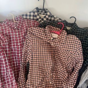 4 plaid shirts